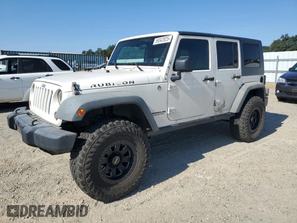 2009 Jeep Wrangler Unlimited Rubicon with VIN 1J8GA69149L767218, listed as a Copart auction lot 59342825 with 157,307 mi miles and Salvage title. Bid and sale history available at DreamBid. Image 1.
