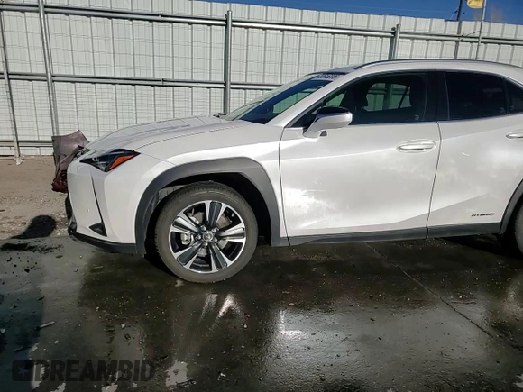 2021 Lexus UX 250h z VIN JTHP9JBH4M2038336, wystawiony jako Copart lot #49616235 z przebiegiem 20 939 mil mil oraz Szkoda całkowita • Salvage title. Historia ofert i sprzedaży dostępna na DreamBid. Obrazek 14.