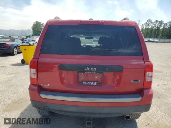 2017 Jeep Patriot Sport with VIN 1C4NJPBA1HD166999, listed as a Copart auction lot 55110535 with 97,361 mi miles and Clean Title. Bid and sale history available at DreamBid. Image 6.