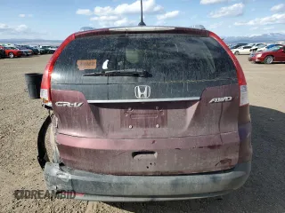 2012 Honda CR-V EX-L with VIN 5J6RM4H7XCL028874, listed as a Copart auction lot 52494475 with 234,035 mi miles and Salvage title. Bid and sale history available at DreamBid. Image 6.