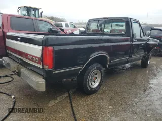 1991 Ford F-150 with VIN 1FTDF15Y2MNA23857, listed as a Copart auction lot 86339744 with 97,118 mi miles and Salvage Title. Bid and sale history available at carsss.com. Image 3.
