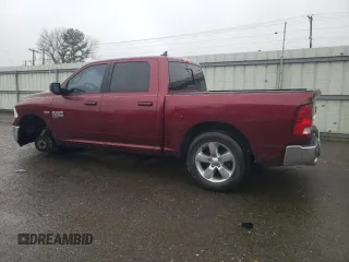 2019 Ram 1500 Classic Lone Star with VIN 1C6RR6LT1KS563496, listed as a Copart auction lot 44795285 with 75,753 mi miles and Salvage Title. Bid and sale history available at carsss.com. Image 2.