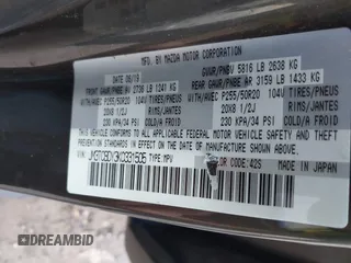 2019 Mazda CX-9 Grand Touring with VIN JM3TCBDY3K0331505, listed as a IAAI auction lot 41690517 with 64,520 mi miles. Bid and sale history available at carsss.com. Image 9.