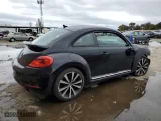 2012 Volkswagen Beetle 2.0T Turbo PZEV with VIN 3VWVA7AT0CM625968, listed as a Copart auction lot 43543005 with 0 mi miles and Salvage Title. Bid and sale history available at carsss.com. Image 3.