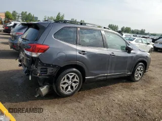 2022 Subaru Forester Touring with VIN JF2SKEEC4NH478130, listed as a Copart auction lot 59207115 with 60,705 mi miles and Salvage title. Bid and sale history available at DreamBid. Image 3.