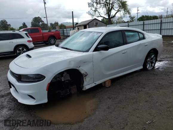 2023 Dodge Charger GT with VIN 2C3CDXHG5PH546850, listed as a Copart auction lot 51508745 with 50,765 mi miles and Non Repairable. Bid and sale history available at carsss.com. Image 1.