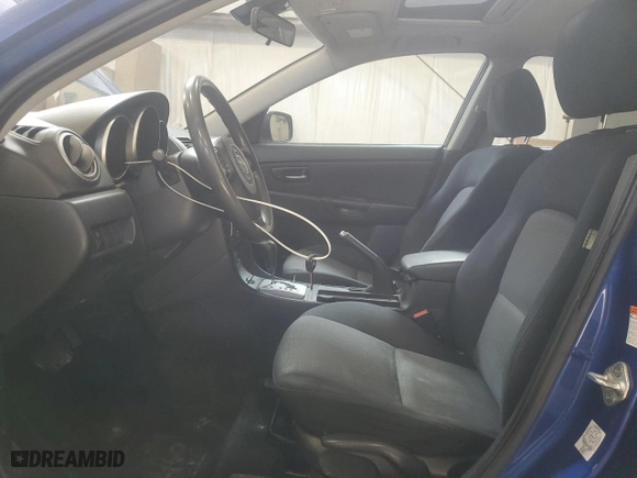 2007 Mazda Mazda3 i Sport with VIN JM1BK32F771716095, listed as a Copart auction lot 45545815 with 278,433 mi miles and Salvage Title. Bid and sale history available at carsss.com. Image 7.