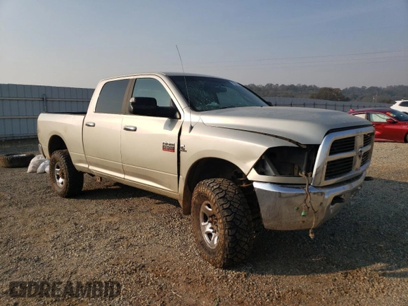 2010 Dodge Ram 2500 SLT with VIN 3D7UT2CL3AG161679, listed as a Copart auction lot 76006454 with 206,157 mi miles and Salvage Title. Bid and sale history available at carsss.com. Image 4.