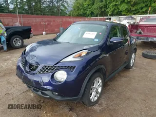 2015 Nissan Juke S with VIN JN8AF5MV3FT557180, listed as a IAAI auction lot 42481409 with 55,490 mi miles and . Bid and sale history available at DreamBid. Image 18.