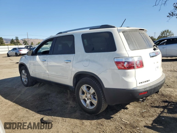 2010 GMC Acadia SLE with VIN 1GKLVLED9AJ160616, listed as a Copart auction lot 76595984 with 167,043 mi miles and Clean Title. Bid and sale history available at carsss.com. Image 2.