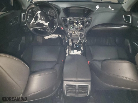 2019 Acura TLX with VIN 19UUB3F38KA004536, listed as a Copart auction lot 44371375 with 0 mi miles and Non Repairable. Bid and sale history available at carsss.com. Image 8.