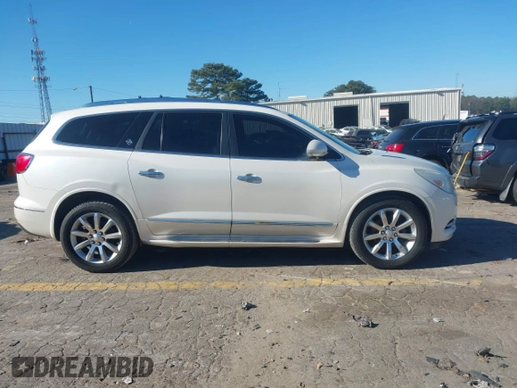 2013 Buick Enclave Premium with VIN 5GAKRDKD1DJ171444, listed as a IAAI auction lot 41178238 with 169,000 mi miles and . Bid and sale history available at DreamBid. Image 13.