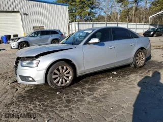 2013 Audi A4 Premium with VIN WAUBFAFLXDN038615, listed as a Copart auction lot 87226844 with 179,848 mi miles and Salvage Title. Bid and sale history available at carsss.com. Image 1.