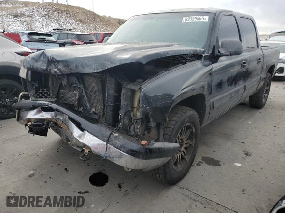 2006 Chevrolet Silverado 1500 LT1 with VIN 2GCEK13N461184918, listed as a Copart auction lot 89359865 with 162,605 mi miles and Salvage Title. Bid and sale history available at DreamBid. Image 1.