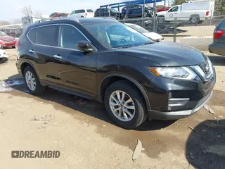 2017 Nissan Rogue SV with VIN KNMAT2MV4HP536143, listed as a IAAI auction lot 41783232 with 140,309 mi miles. Bid and sale history available at carsss.com. Image 1.