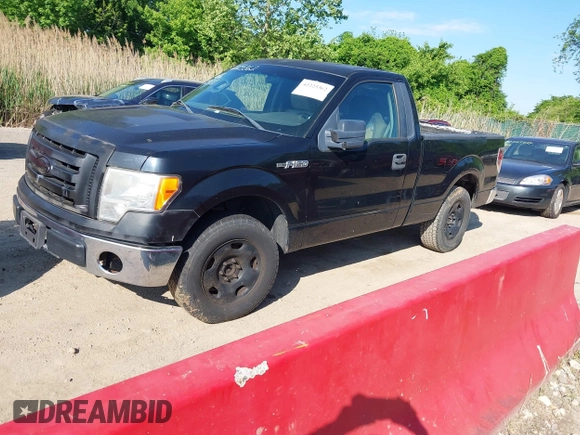 2009 Ford F-150 XL with VIN 1FTRF12W69KC35212, listed as a IAAI auction lot 42225362 with 214,298 mi miles and . Bid and sale history available at carsss.com. Image 2.