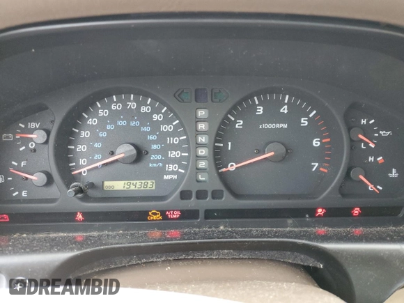 1999 Toyota Land Cruiser with VIN JT3HT05J4X0036428, listed as a Copart auction lot 78925934 with 194,383 mi miles and Salvage Title. Bid and sale history available at carsss.com. Image 9.