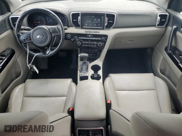 2019 Kia Sportage EX z VIN KNDPNCAC8K7585950, wystawiony jako Copart lot #53893385 z przebiegiem 52 903 mil mil oraz Szkoda całkowita • Salvage title. Historia ofert i sprzedaży dostępna na DreamBid. Obrazek 8.