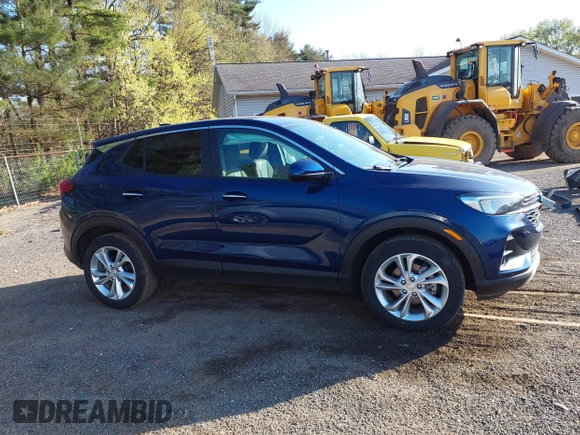 2023 Buick Encore GX Preferred with VIN KL4MMBS22PB002597, listed as a IAAI auction lot 42083216 with 11,172 mi miles and . Bid and sale history available at DreamBid. Image 14.