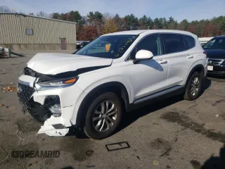 2020 Hyundai Santa Fe SE with VIN 5NMS2CADXLH214245, listed as a Copart auction lot 67223592 with 26,875 mi miles. Bid and sale history available at carsss.com. Image 1.