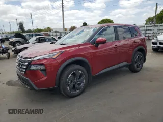 2025 Nissan Rogue SV with VIN 5N1BT3BA8SC780057, listed as a Copart auction lot 53868085 with 4,312 mi miles and Salvage Title. Bid and sale history available at DreamBid. Image 1.