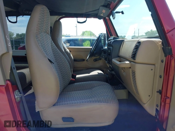 1999 Jeep Wrangler Sport with VIN 1J4FY19S2XP423638, listed as a IAAI auction lot 42553626 with 120,690 mi miles and . Bid and sale history available at DreamBid. Image 5.