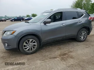 2015 Nissan Rogue SL z VIN 5N1AT2MV0FC880049, wystawiony jako Copart lot #59939015 z przebiegiem Nie podano mil oraz Czysty tytuł • Clean title. Historia ofert i sprzedaży dostępna na DreamBid. Obrazek 1.