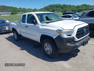 2016 Toyota Tacoma SR with VIN 5TFRX5GN6GX066023, listed as a IAAI auction lot 42321741 with 50,758 mi miles and . Bid and sale history available at DreamBid. Image 1.