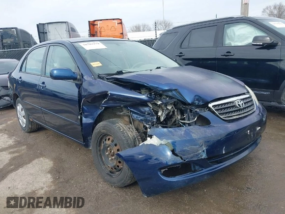 2008 Toyota Corolla CE with VIN 1NXBR32E88Z004581, listed as a IAAI auction lot 38783379 with 150,497 mi miles and . Bid and sale history available at DreamBid. Image 1.