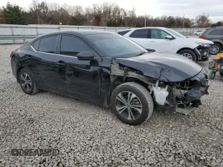 2021 Nissan Sentra SV with VIN 3N1AB8CV9MY296641, listed as a Copart auction lot 84894754 with 59,003 mi miles and Salvage Title. Bid and sale history available at carsss.com. Image 4.
