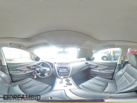 2017 Nissan Murano SL z VIN 5N1AZ2MHXHN199624, wystawiony jako Copart lot #54608845 z przebiegiem 91 893 mil mil oraz Szkoda całkowita • Salvage title. Historia ofert i sprzedaży dostępna na DreamBid. Obrazek 15.