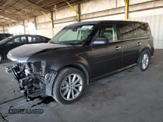 2018 Ford Flex Limited with VIN 2FMGK5D87JBA02653, listed as a Copart auction lot 83594974 with 106,694 mi miles and Salvage Title. Bid and sale history available at carsss.com. Image 1.