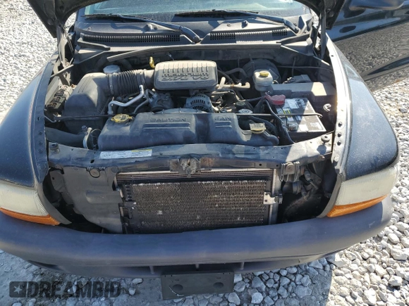 2004 Dodge Dakota with VIN 1D7GG16K54S588745, listed as a Copart auction lot 48946065 with 123,803 mi miles and Salvage Title. Bid and sale history available at DreamBid. Image 11.