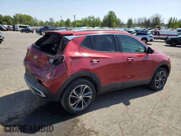 2021 Buick Encore GX Select z VIN KL4MMESL1MB054874, wystawiony jako Copart lot #54382095 z przebiegiem 89 650 mil mil oraz Szkoda całkowita • Salvage title. Historia ofert i sprzedaży dostępna na DreamBid. Obrazek 3.