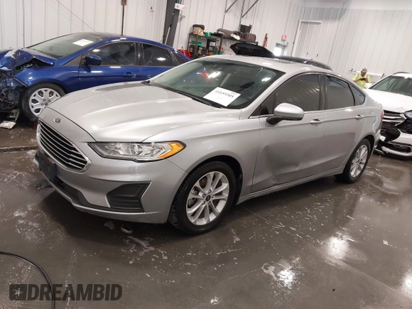 2020 Ford Fusion SE with VIN 3FA6P0HD3LR202029, listed as a IAAI auction lot 41655305 with 110,229 mi miles. Bid and sale history available at carsss.com. Image 21.