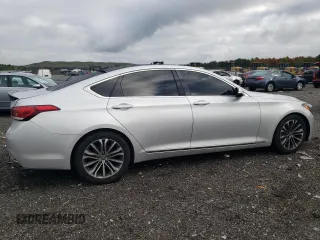 2015 Hyundai Genesis 3.8L with VIN KMHGN4JE8FU100183, listed as a Copart auction lot 67677473 with 71,378 mi miles. Bid and sale history available at carsss.com. Image 3.
