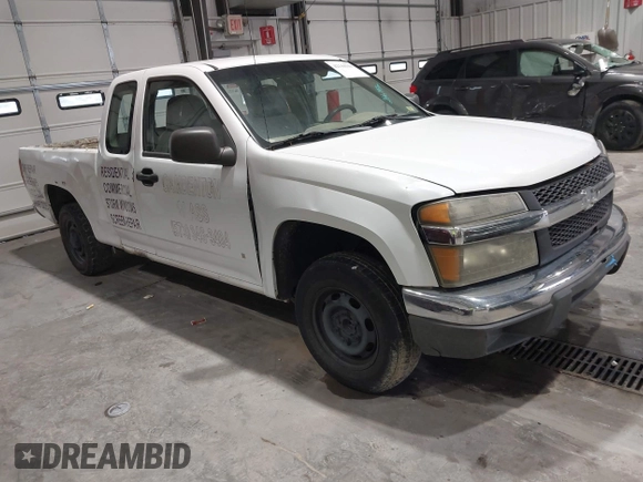 2007 Chevrolet Colorado 1LT with VIN 1GCCS19E378235967, listed as a IAAI auction lot 42144319 with 266,747 mi miles and . Bid and sale history available at DreamBid. Image 1.