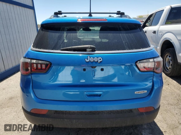 2017 Jeep Compass Latitude с VIN 3C4NJCBB6HT629411, выставлен на аукционе Copart как лот 56982885 с пробегом 109 913 миль миль и Списание • Salvage title. История ставок и продаж доступна на DreamBid. Изображение 6.