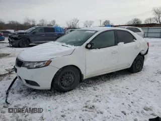 2013 Kia Forte LX with VIN KNAFT4A21D5739649, listed as a Copart auction lot 45277145 with 126,449 mi miles and Salvage Title. Bid and sale history available at carsss.com. Image 1.