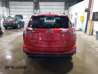 2017 Toyota RAV4 LE with VIN 2T3BFREV3HW587432, listed as a Copart auction lot 55107685 with 148,305 mi miles and Salvage Title. Bid and sale history available at carsss.com. Image 6.