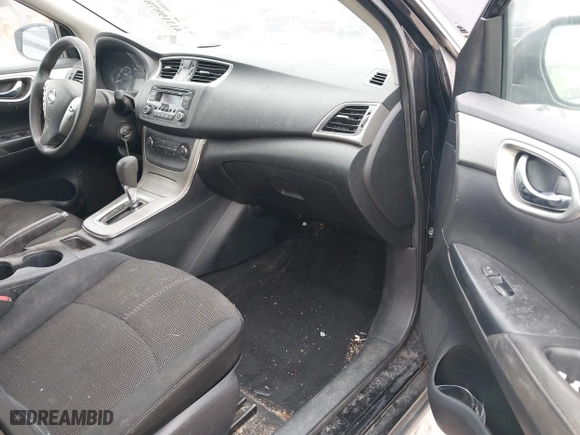 2015 Nissan Sentra S with VIN 3N1AB7AP5FY242092, listed as a IAAI auction lot 41319878 with 129,283 mi miles. Bid and sale history available at carsss.com. Image 5.