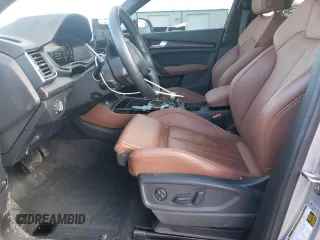 2023 Audi Q5 S line Premium Plus with VIN WA1E2AFY1P2052989, listed as a Copart auction lot 61967035 with 15,156 mi miles and Salvage title. Bid and sale history available at DreamBid. Image 7.
