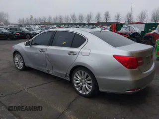 2014 Acura RLX Tech Pkg with VIN JH4KC1F54EC800071, listed as a IAAI auction lot 41311849 with 138,391 mi miles. Bid and sale history available at carsss.com. Image 3.