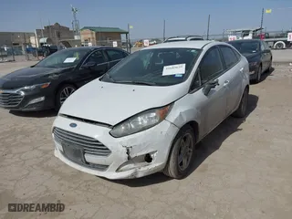 2019 Ford Fiesta SE with VIN 3FADP4BJ7KM135217, listed as a IAAI auction lot 41685629 with 91,140 mi miles. Bid and sale history available at carsss.com. Image 2.