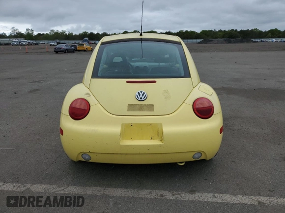 2001 Volkswagen Beetle GLX z VIN 3VWDD21C91M439090, wystawiony jako Copart lot #57915605 z przebiegiem 102 314 mil mil oraz Nie do naprawy • Non repairable. Historia ofert i sprzedaży dostępna na DreamBid. Obrazek 6.