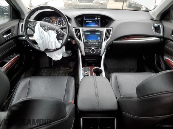 2017 Acura TLX V6 w/Technology Pkg with VIN 19UUB3F50HA800594, listed as a Copart auction lot 80662914 with 136,297 mi miles and Salvage Title. Bid and sale history available at carsss.com. Image 8.