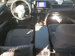 2025 Toyota Camry LE with VIN 4T1DAACK0SU076293, listed as a Copart auction lot 87006194 with 1,607 mi miles and Salvage Title. Bid and sale history available at carsss.com. Image 8.