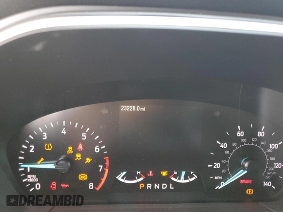 2020 Ford Escape SE with VIN 1FMCU0G61LUA11514, listed as a Copart auction lot 64854695 with 23,228 mi miles and Salvage title. Bid and sale history available at DreamBid. Image 9.