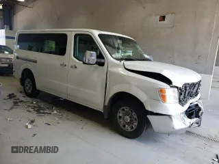 2016 Nissan NV S with VIN 5BZBF0AA5GN851741, listed as a Copart auction lot 61637615 with 212,887 mi miles and Salvage title. Bid and sale history available at DreamBid. Image 4.