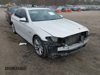 2016 BMW 5 Series 535i with VIN WBA5B1C55GG134983, listed as a IAAI auction lot 41519709 with 192,363 mi miles and . Bid and sale history available at carsss.com. Image 1.